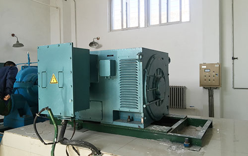 金东某水电站工程主水泵使用我公司高压电机安装尺寸